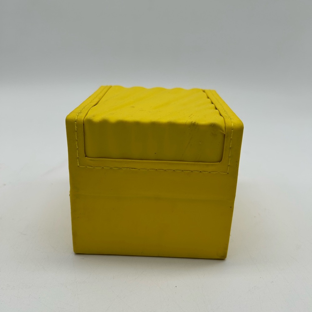 Invicta Authentic Yellow Watch Box Storage Presentation Display - Picture 3 of 11